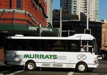 murrays showbus coaches hino enormous